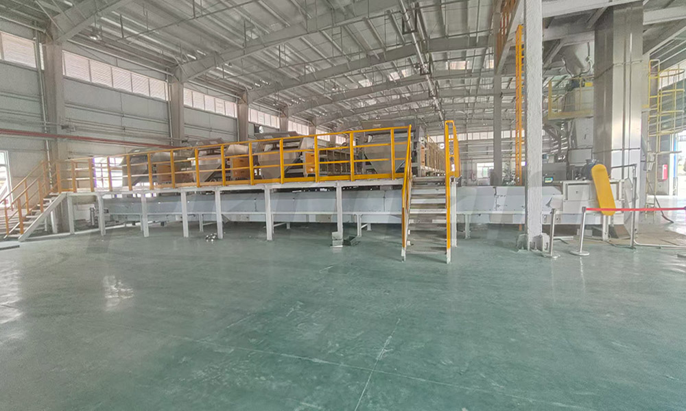 某公司拆包機項目現(xiàn)場